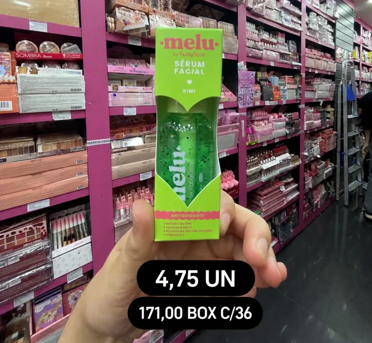 Sérum facial Melu Kiwi — preço na foto